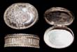 Silver Snuff Box, peacock motif, c. 17th-19th Cent AD Silver Snuff Box, peacock motif, c. 17th-19th Cent AD